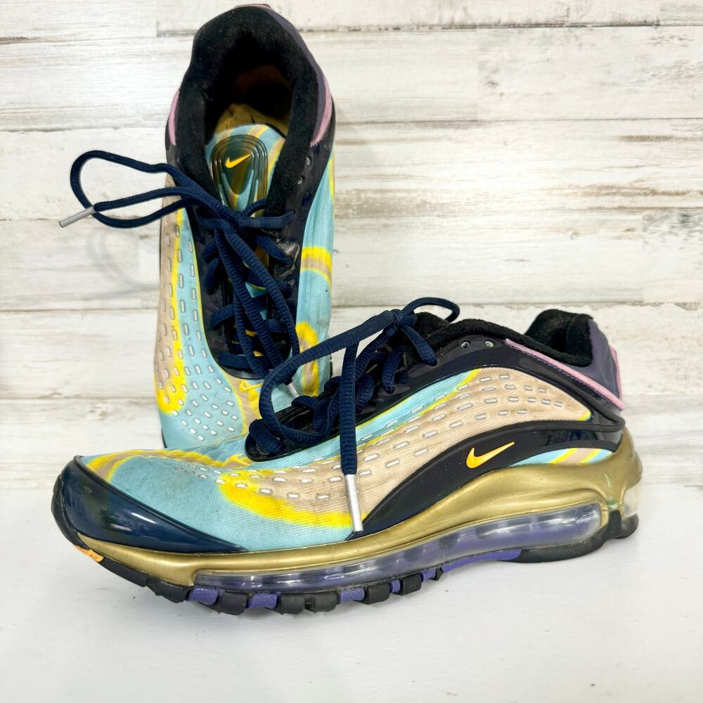 NIKE Women Air Max Deluxe OG Midnight Navy 2018 AR0115-401 Size 7.5‎